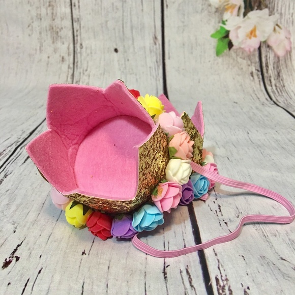 ADD ON $4 First Birthday Headband Hair Crown - Picture 4 of 6